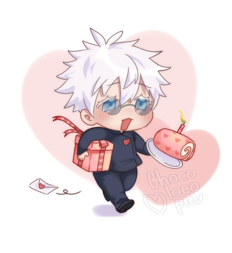 chibi Gojo Satoru of jjk for a friend