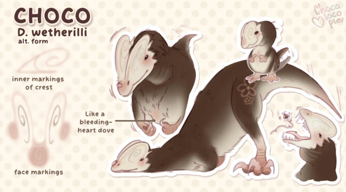My oc/sona in dino form