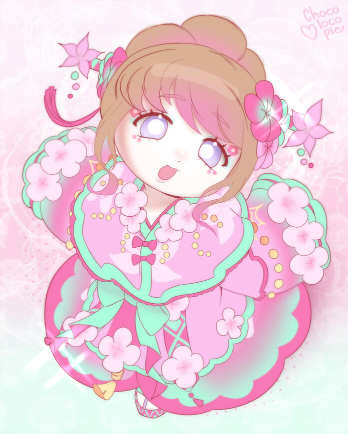 @konsdarling on tiktok's OC!! (art fight attack)