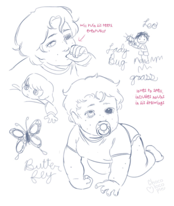 Baby Leonardo (my OC)